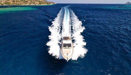 Yacht cruising Aegean Sea