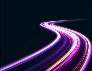 A burst of multicolored light sparks spiraling outward against a dark background. The glowing...