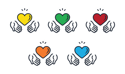 アフターサポートのシンプルなベクターアイコンイラスト素材 ベクター (After-sales support simple vector icon illustration material). vector illustration eps file