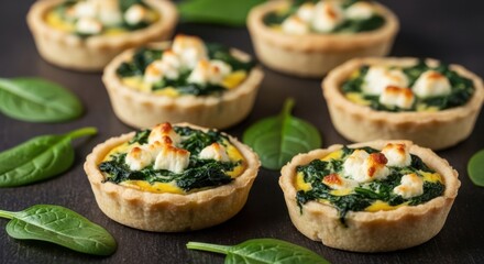 Delicious Spinach Feta Mini Quiches for Any Occasion