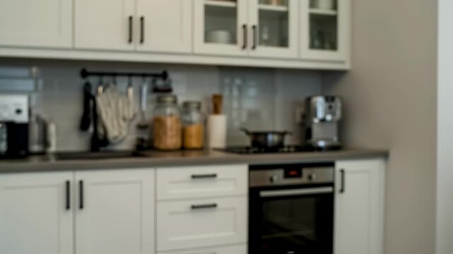 Angle view of shiplap accent wall installation showcasing rhythmic nail placement pattern for a modern farmhouse interior style.