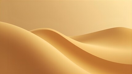 Golden desert dunes abstract background landscape