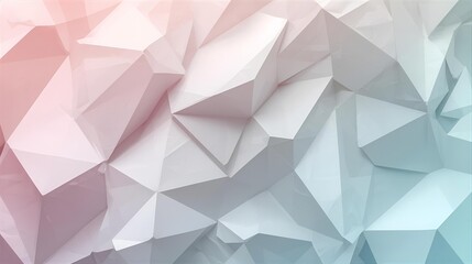 Abstract geometric background with pastel gradient colors