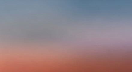 Obraz premium Smooth Gradient of Muted Sunset Sky Hues Blending Serene Colors