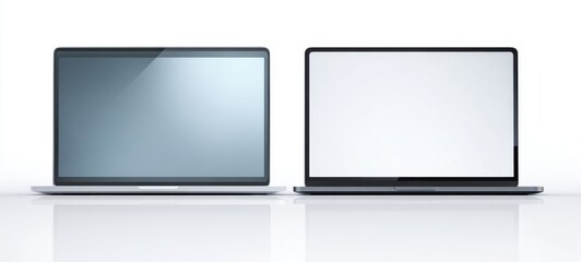 The collection of sleek laptops showcasing advanced technology and modern design.