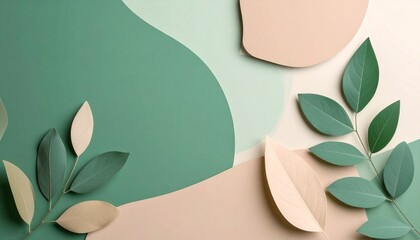 Abstract botanical design