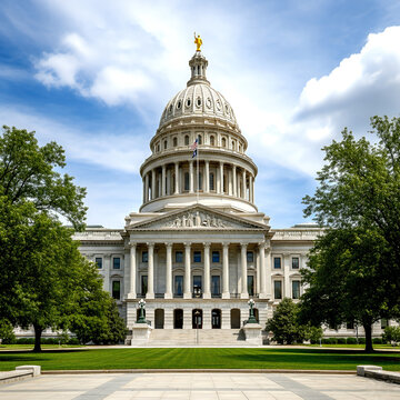 Fototapeta us capitol building "Majestic Capitol Dome"