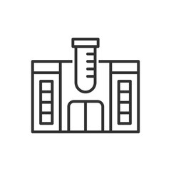 Laboratory Building Icon