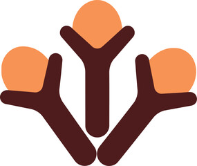 Spice clove cluster aromatic flavoring ingredient health benefits natural food seasoning organic culinary element vector