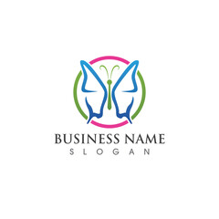 Beauty Butterfly icon design