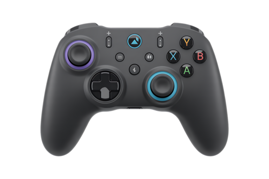 Immersive gaming controller with dynamic buttons and responsive joysticks for ultimate gameplay