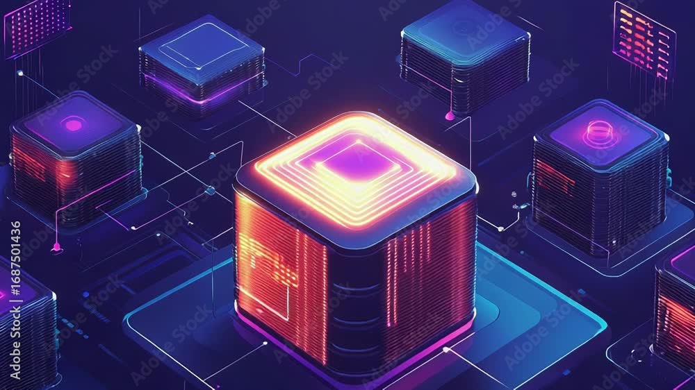 Aufkleber decentralized network of interconnected servers managing data flow