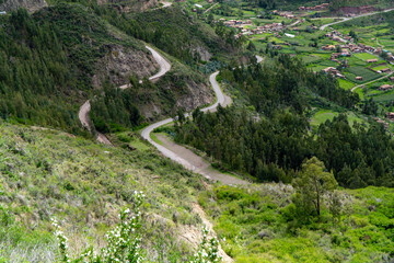 Sacred Valley of the Incas in Cusco, Peru – Ancient Landscapes and Cultural Heritage