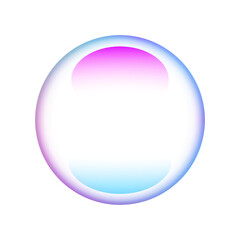 3D realistic transparent soap water bubbles colorful rainbow reflection bubble glossy shiny floating design isolated sphere circle pattern on isolated background