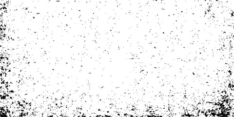 Obraz premium Abstract monochrome liquid ink splash with a dirty paper texture