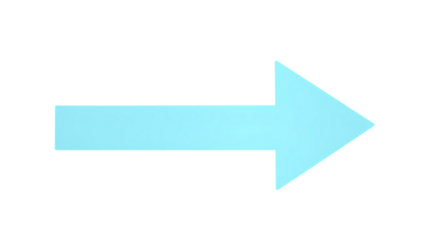 Directional Road Sign Arrow – Traffic Guidance Symbol Isolated on transparent background 