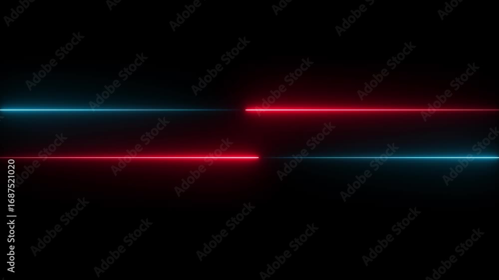 Poster abstract glowing rainbow color neon lines motion background ,glowing lines in neon colors . seamless