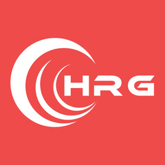 HRG letter design. HRG letter technology logo design. HRG  Monogram logo design for an entrepreneur and business.