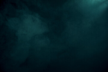 Abstract dark smoke swirls create eerie atmosphere