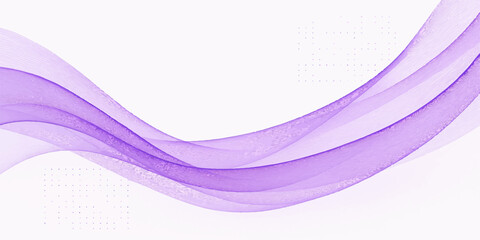 An abstract vector illustration of dynamic pink, purple, and blue wavy lines and curves flowing in a swirling smoke pattern against a light-colored backdrop