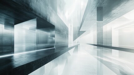 Modern industrial interior