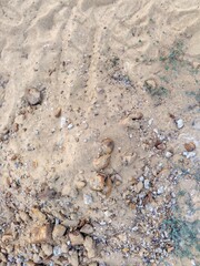 texture of stone soil earth sand stones asia background landscape photo vertical nature 