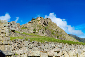 Archaeological Site of Machu Picchu in Peru – Inca Citadel in the Andes Mountains
