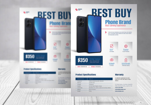 Product Specification Data Sheet Template 