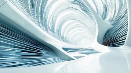 Abstract futuristic architecture