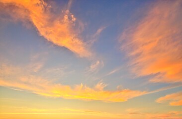 New Zealand Sky Replacement Sunset Clouds of Fire