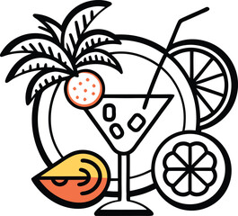 Charming cockatiel bird illustration with colorful details