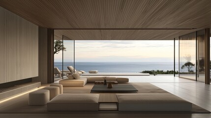 Modern coastal living room