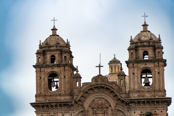 Beautiful Church at Plaza de Armas in Cusco, Peru – Colonial Architecture in the Heart of the Andes