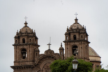 Beautiful Church at Plaza de Armas in Cusco, Peru – Colonial Architecture in the Heart of the Andes