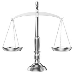 Silver Scale isolated on transparent background