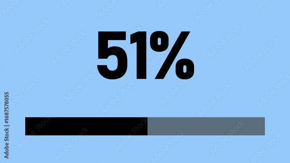 Poster loading bar animation. simple loading bar 2037 to 2038 icon animation loading bar and percentage fut