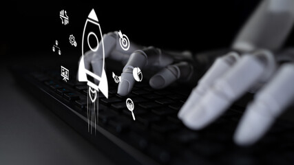 AI fuels startup success using predictive tools, virtual assistants, and intelligent launch...