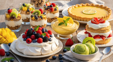 cupcakes with berries