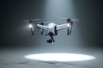 Drone with Spotlight, Versatility, Night Operation