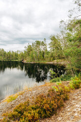 Calm Lake in Sweden