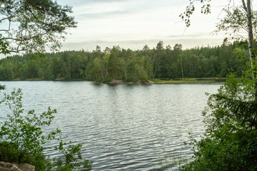 Calm Lake in Sweden