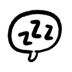 sleepy sleeping png outline, cute cartoon handdraw clipart kids doodle element hand drawn doodle, handwriting clipart, kawaii kids drawing, funny character, childlike sketch, handwritten words,