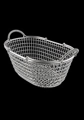 Obraz premium Oval Wire Mesh Food Basket.