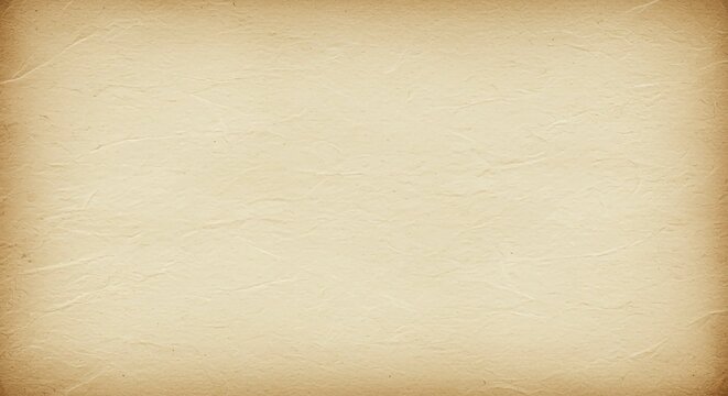 A close-up, textured background of aged parchment paper with subtle creases and a warm, sepia-toned vignette effect.