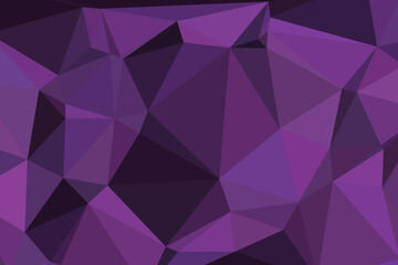 Polygonal mosaic with gradient color abstract geometric background. Low Poly background design. Technology low Poly background. Modern and trendy abstract geometric background in a low poly style.