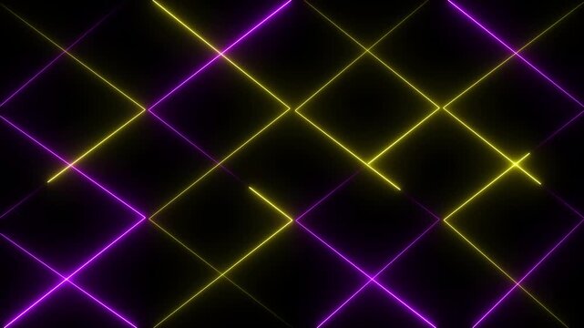 Abstract neon line icon features sleek, glowing lines in vibrant colors like often with a slight glow effect, creating a modern, illuminated, eon glowing line icon