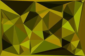Polygonal mosaic with gradient color abstract geometric background. Low Poly background design. Technology low Poly background. Modern and trendy abstract geometric background in a low poly style.