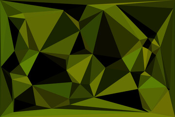 Polygonal mosaic with gradient color abstract geometric background. Low Poly background design. Technology low Poly background. Modern and trendy abstract geometric background in a low poly style.