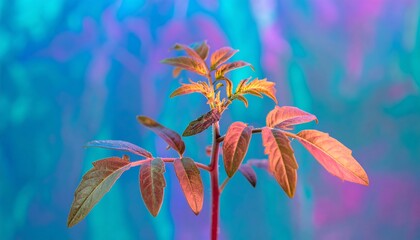 Vibrant tomato seedling
