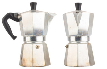 Coffee Maker on White Background